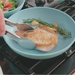 Starlyf® Pfannen-Set »Jade Pan Set« , Aluminium ( Starter-Set 5 -tlg. 3 Pfannen, 2 Glasdeckel ) , Innovativer Deckelgriff Zum Abstellen, Jade-Antihaft-Beschichtung - Aus Der TV Werbung -Küchendiscounter 51b3e1c40fb43f732d317d9248c9ae86