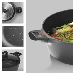 N8WERK Aluguss-Topf-Set In Der Midnight Edition | 8-teilig -Küchendiscounter 526bc85f41740ebdc3110da765a7f68c