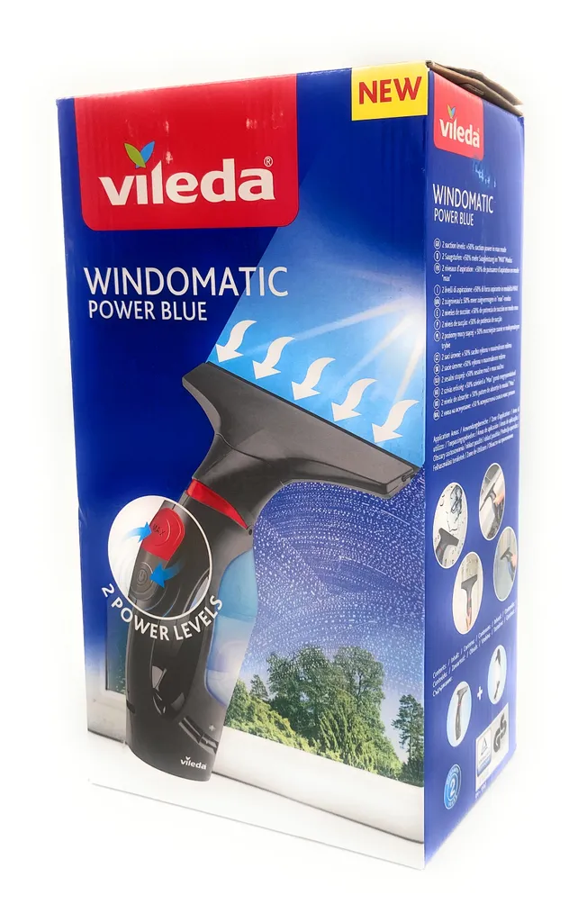 Vileda Fensterreiniger Mit Saugfunktion Windowmatic PowerBlue 3 Vileda Fensterreiniger Mit Saugfunktion Windowmatic PowerBlue – Bild 3