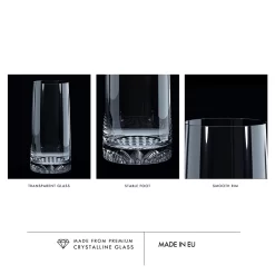 KROSNO Fjord Longdrinkgläser, 6er-Set, 350 Ml -Küchendiscounter 5336e8c1669daa110f75e1173f54f53b