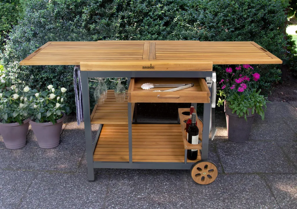 Asado Grilltisch Servierwagen Ally 1 Asado Grilltisch Servierwagen Ally