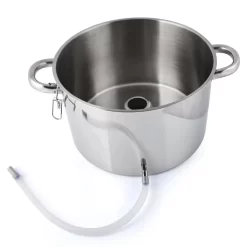 Grafner® XXL Edelstahl Dampfentsafter 8 Liter Mit Schlauch + Klemme Fruchtentsafter -Küchendiscounter 54eb66e2ada7b3e00c062b8a8519d2b5