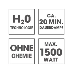 CLEANmaxx 5in1 Dampfmop, 0,3 L Füllmenge, 1500 Watt, Art.-Nr. 8337 -Küchendiscounter 558c020179955af933d5f778e6e3ad6f