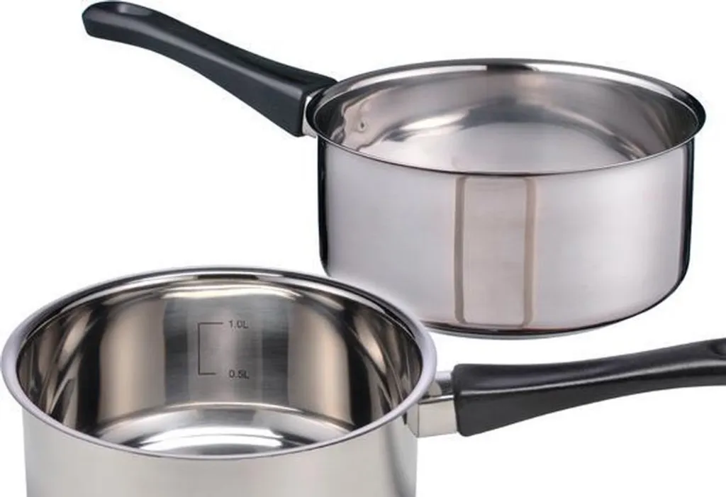 EDELSTAHL Stielkasserolle Kasserolle 'Sylt' Kochtopf Topf Stieltopf Kochen 1 EDELSTAHL Stielkasserolle Kasserolle 'Sylt' Kochtopf Topf Stieltopf Kochen