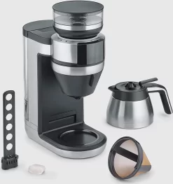SEVERIN FILKA Vollautomat Für Filterkaffee Mit Thermokanne KA 4851 Aus Edelstahl, Matt-schwarz Edelstahl-gebürstet 19 SEVERIN FILKA Vollautomat Für Filterkaffee Mit Thermokanne KA 4851 Aus Edelstahl, Matt-schwarz Edelstahl-gebürstet -Küchendiscounter 55abe5d708703aaef630eeb0deb0e6f3