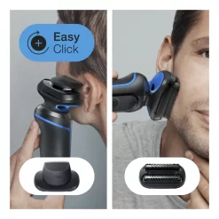 Braun Series 5s Rasierer Herren, Elektrorasierer Mit 3 Flexiblen Klingen, Präzisionstrimmer -Küchendiscounter 57029321a005a2fb73963daaf29f63c3