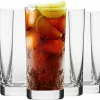 KROSNO Blended Longdrinkgläser, 6er-Set, 350 Ml
