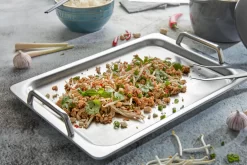 Demeyere Teppanyaki 40850-956-0 Bratpfanne, Edelstahl, Induktionsherd-geeignet -Küchendiscounter 5861307c9f1e8470923af6676cad6c1c