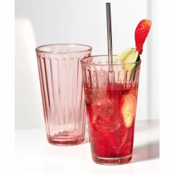 Ritzenhoff & Breker Longdrinkglas Lawe, Becher, Trinkglas, Glas, Rosa, 400 Ml, 164459 -Küchendiscounter 5af489faa7998a135b07e1f82cefe93e