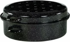 Krüger Gänse Bräter Induktion Braten Schmor Topf Deckel Schwarz Oval Emaille 7L 19 Krüger Gänse Bräter Induktion Braten Schmor Topf Deckel Schwarz Oval Emaille 7L -Küchendiscounter 5d891ad386b00da6080e5bb9debb3bcd