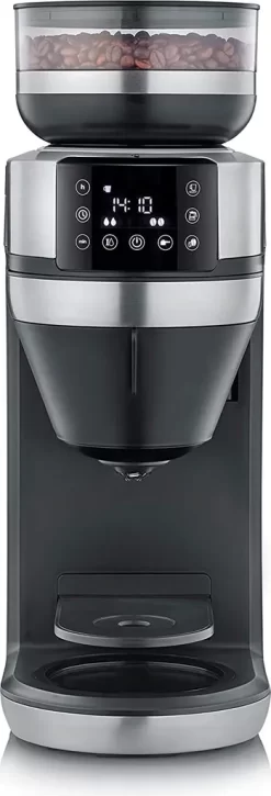 SEVERIN FILKA Vollautomat Für Filterkaffee Mit Thermokanne KA 4851 Aus Edelstahl, Matt-schwarz Edelstahl-gebürstet 17 SEVERIN FILKA Vollautomat Für Filterkaffee Mit Thermokanne KA 4851 Aus Edelstahl, Matt-schwarz Edelstahl-gebürstet -Küchendiscounter 5e29ee61d071a174d9c1bcd8a1d96620