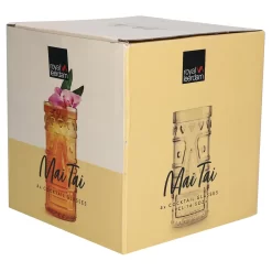 4x Mai Tai Glas 490 Ml Klarglas Cocktail-Kelch Tiki-Cocktail Rum-Longdrink Mai Tai Glass -Küchendiscounter 5ed58426ae1f62fdacf73dd055327c93