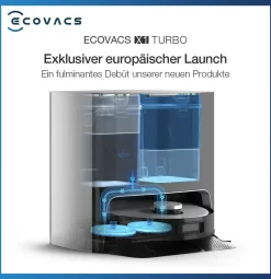 ECOVACS DEEBOT X1 TURBO Staubsauger 5000Pa Saugroboter YIKO EU APP -Küchendiscounter 5f58e61b0ee5a1c84c9fb3af5c5603cd