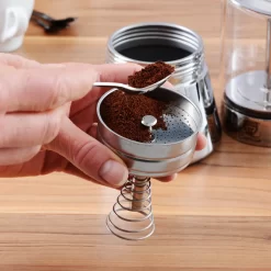 GRÄWE Espressokocher Mit Glaskanne, 9 Tassen -Küchendiscounter 610cee29ad3b62379becb58abfcf3f06