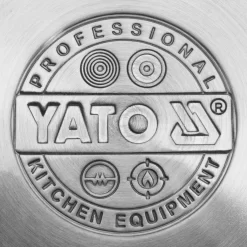 YATO Kochtopf Mit Deckel 20x10,5 3,3L Gastronomie Qualität Edelstahl Topf Gastro Induktion -Küchendiscounter 634015bd6963a97ef30720d615c5dd08