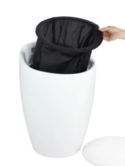 Wenko Hocker Candy White, Mit Wäschesack 24 Wenko Hocker Candy White, Mit Wäschesack -Küchendiscounter 6757644bc11f86e63941c305d8fff8ed