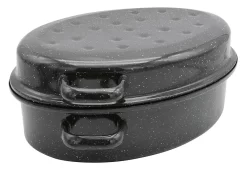 Krüger Gänse Bräter Induktion Braten Schmor Topf Deckel Schwarz Oval Emaille 7L 12 Krüger Gänse Bräter Induktion Braten Schmor Topf Deckel Schwarz Oval Emaille 7L -Küchendiscounter 68f75da2f6c4ea0db3e39b19db1807a6