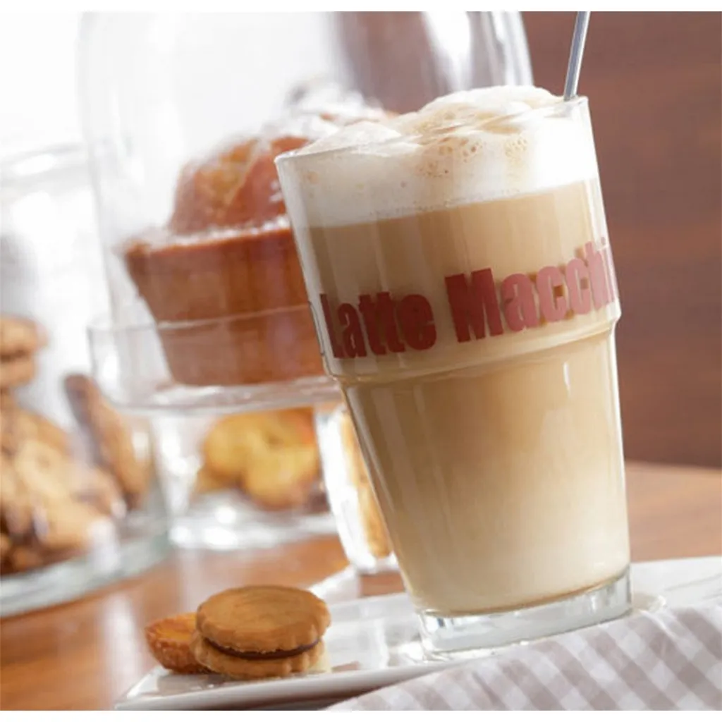 LEONARDO 043399 'Solo' Leonardo 043399 Latte Macchiato Becher 'Solo' 400ml, Glas, H 14cm, Transparent (6er Pack) 4 LEONARDO 043399 'Solo' Leonardo 043399 Latte Macchiato Becher 'Solo' 400ml, Glas, H 14cm, Transparent (6er Pack) – Bild 4