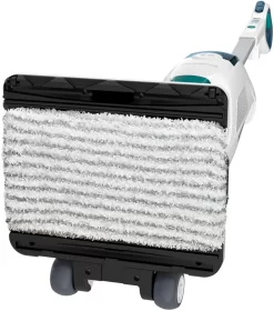 Rowenta Bodendampfreiniger Clean & Steam Revolution RY7757 | 2 In 1 Reingung | Verdampfer Für ätherische Öle | Alle Bodenarten | Anti-Kalk-Kartusche | Weiß/Blau -Küchendiscounter 6d9cb5990560da7f3566282d85d3d876