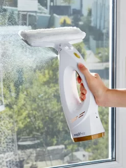 MAXXMEE 3-in-1 Akku Fensterreiniger Gold Weiß Fenstersauger Wischer -Küchendiscounter 6ea960dcf74c975516e1f2695833cca2