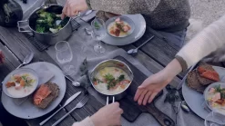 TEFAL NORDICA 6-Teiliges Set Mit Stielkasserolle 16cm + Deckel Und Kochtöpfen 20/24cm + Deckel , H852S325 -Küchendiscounter 724bae07bd5002a2282f5212ff9e64b7