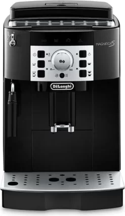 De'Longhi DeLonghi ECAM 22.110B MagnificaS Kaffeevollautomat Schwarz -Küchendiscounter 72f0c844ff3713fa206edadfb478b173
