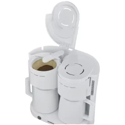 SEVERIN Duo-Filterkaffeemaschine KA 5830 Weiß -Küchendiscounter 72f5dae0341c2c233dbc74e8d55b63e9