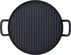 TAINO PLATINUM Flex Grillpfanne Gusseisen Pfanne Gusspfanne Zubehör Gasgrill BBQ -Küchendiscounter 73d3371070a3a4f05a702b77c7dc7ec5