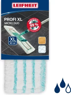 Leifheit Wischbezug Profi XL Micro Duo
