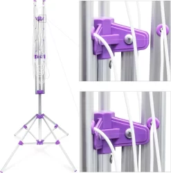 Relaxdays Wäschespinne 19 M Leine Mit Standfuß -Küchendiscounter 763ab396abf8e9563a81553b746f204c