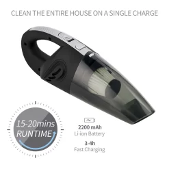 CkeyiN Handstaubsauger Für Haus/Auto Kabellos Nass-Trocken-Nutzung Staubsauger Wiederaufladbar Leistungsstarke Für Tierhaare, Staub -Küchendiscounter 7c710b9fc2c2b00f161677f5d8379a23