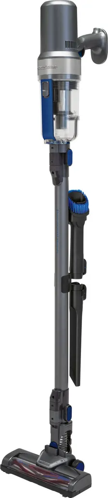 ProfiCare PC-BS 3085 A Akku Bodenstaubsauger, Eco-Cyclon-Twin-Spin Akku-Sauger Mit 25,9 V Lithium-Ionen-Akku (2200 MAh), Anthrazit-blau