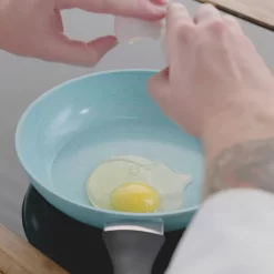 Starlyf® Pfannen-Set »Jade Pan Set« , Aluminium ( Starter-Set 5 -tlg. 3 Pfannen, 2 Glasdeckel ) , Innovativer Deckelgriff Zum Abstellen, Jade-Antihaft-Beschichtung - Aus Der TV Werbung -Küchendiscounter 7dab68203da44ffe8ff84913ec6eb97c