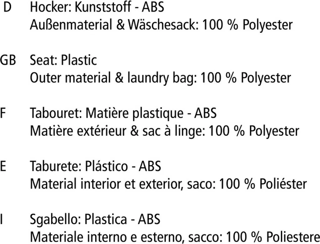 Wenko Hocker Candy Light Grey Leinenoptik, Mit Wäschesack 9 Wenko Hocker Candy Light Grey Leinenoptik, Mit Wäschesack – Bild 9