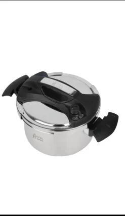 Induktion Schnellkochtopf 6 L Koch Topf Kochtopf Dampfkochtopf EDELSTAHL