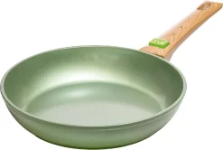Just Vegan ECO Pfanne Mit Abnehmbarem Griff 24 Cm Aluminium Grün -Küchendiscounter 820ffb6415d09b867513b495381dd551