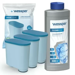 3x Wasserfilter Für Saeco, Philips Wie AquaClean CA6903 + Entkalker 500ml