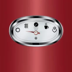 Russell Hobbs Espressomaschine Retro Rot Siebträger (15 Bar, 2 Tassen-Einsätze, 1,1l Abnehmbarer Wassertank, Dampf-Milchschaumdüse, Portionierlöffel Mit Tamper) Kaffeemaschine -Küchendiscounter 88ba46f486ad1bb223922150bff89799