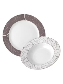 WELLCO Tafelset Grenoble Porzellan 12teilig