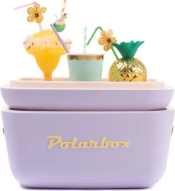 Kühlbox | Passive Kühlbox | Kühltaschen Polar In Retro Vintage Design Aus Kunststoff Mit Polystyrol (Airpop) Thermische Isolierung, 20L In Lila -Küchendiscounter 8ae6293e8cab636eb3feeceddf211e14