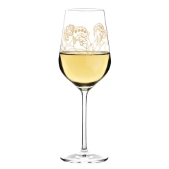 Ritzenhoff Wein-Ensemble Weißweinglas-Set Burkhard Neie, Dionysos & Ariadne / Zeus & Leto, Kristallglas, 364 Ml, 3410001 -Küchendiscounter 8b5894971cedecf5197601bcbcbdce74