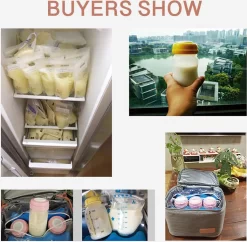 Muttermilch-Kühltasche Mit Kühlakkus, Doppellagig, Passend Für 3 Flaschen, Bis Zu 255 Ml, Für Stillen, Muttermilch, Pumpbeutel, Rucksack ,Denim Blue -Küchendiscounter 8d12197cb387ceb7fc9ddbd976b93ca9