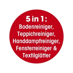 CLEANmaxx 5in1 Dampfmop, 0,3 L Füllmenge, 1500 Watt, Art.-Nr. 8337 -Küchendiscounter 8e8307b16a6fc04e5a71b180a0c61798