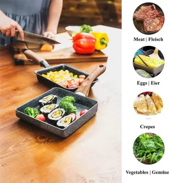 All-in-One-Pfannen – Induktions- Und Spülmaschinenfest – Kleine Pfannen – Omelettpfannen – Tamagoyaki-Pfannen – Tamago-Pfannen – Quadratische Pfannen – Sushi-Pfannen -Küchendiscounter 8f8ba067783f6510229754cce690c025 1