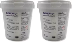 DEWEPRO WasserkastenWürfel 2 Dosen à 10 Stück - Für Den Spülkasten Vieler Hersteller (z.B. Geberit, Sanit) Mit Einwurfschacht