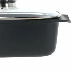 Aluguss Bräter 6 Liter Alugussbräter Schmorpfanne Kasserolle Inkl. Aromadeckel Induktion -Küchendiscounter 90ff29e76141562f9f29c3e79ca286b6