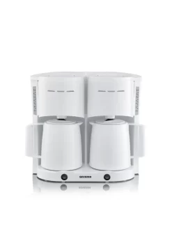 SEVERIN Duo-Filterkaffeemaschine KA 5830 Weiß -Küchendiscounter 92b694f52079dd1dabc26905ad5fbf7d