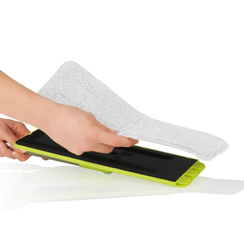 CLEANmaxx 2x Ersatz-Wischtuch 32 X 13,5 Grau Für Komfort-Mopp 2 CLEANmaxx 2x Ersatz-Wischtuch 32 X 13,5 Grau Für Komfort-Mopp – Bild 2