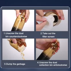 Tastaturreiniger, Mini-Vakuum Für Schreibtisch, Kabelloser Computer-Staubsauger, Wiederaufladbar Für Die Reinigung Von Haaren, Krümeln Für Desktop, Klavier, Autoinnenraum Und Nähmaschine ,Black -Küchendiscounter 935724894979c1f7e3f5b7dcafc1da9e