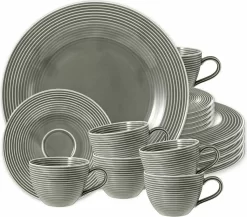 Seltmann Weiden Kaffeeservice Beat Grau Einfarbig/Relief Modern -Küchendiscounter 94d6f7aeb3788cb2c21edda9b76e90b2